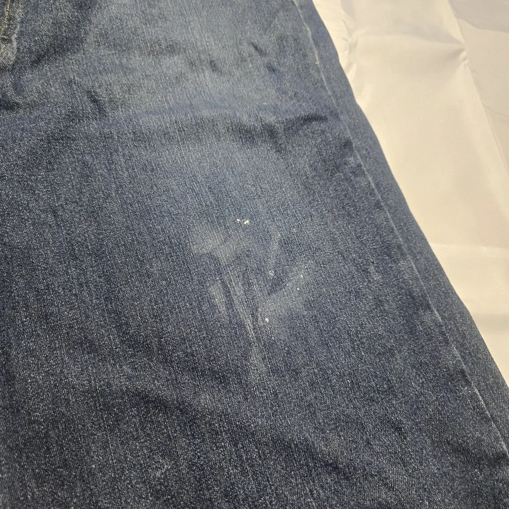 Evisu Y2K Vintage Baggy Wide Leg Loose Fit Jeans 40 Mens F74